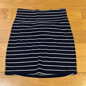 Blue and white skirt from charlotte russe size xs